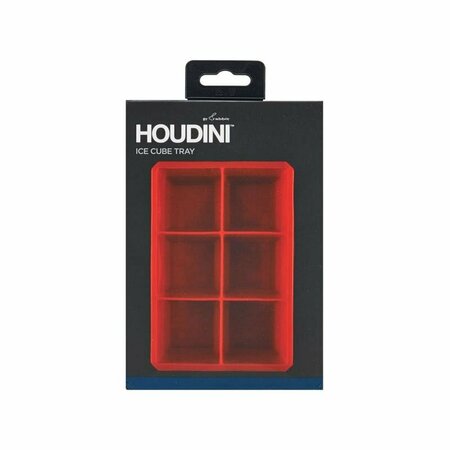 HOUDINI Red Silicone Ice Tray W6330T